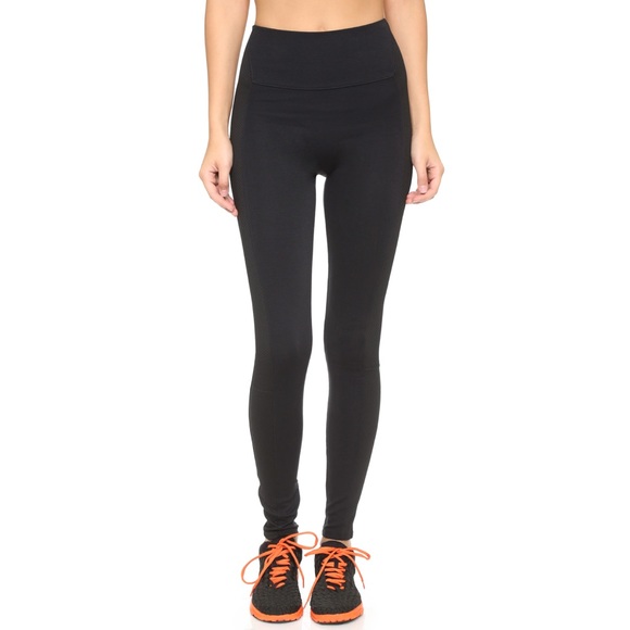 Spanx Textured Panel Leggings - Picture 2 of 5